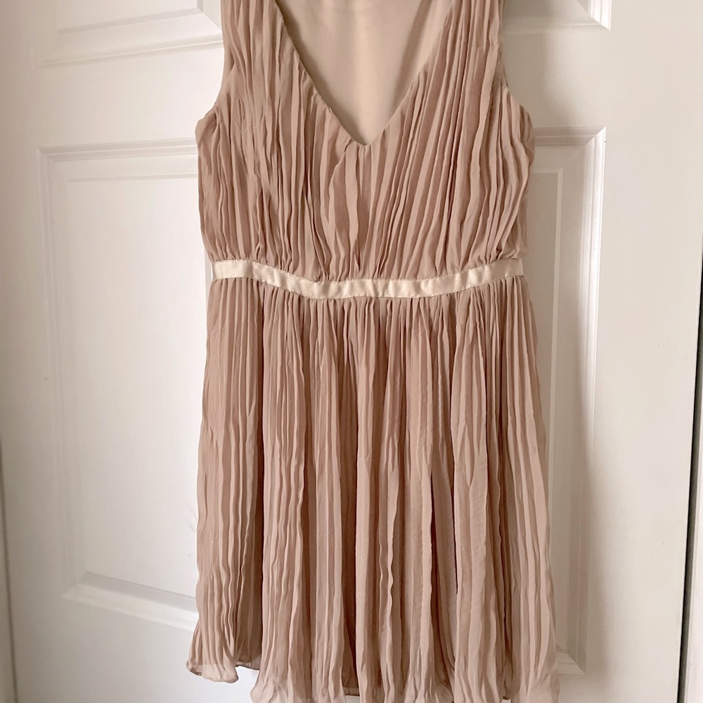 BB Dakota Pleated Mini Dress